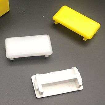 casquillo de extremo de goma del PVC 41x25 del casquillo de extremo de canal del puntal de 41x21 41x41
