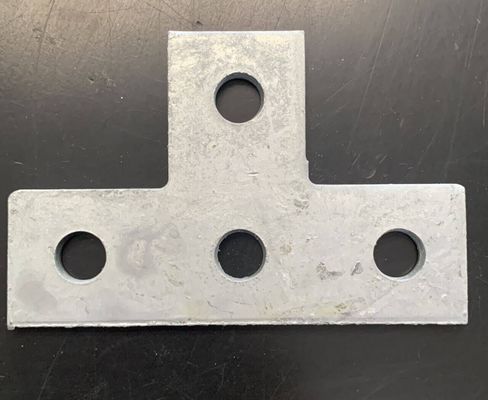 El zinc eléctrico personalizado de todas las formas soporte de ajuste de soportes
