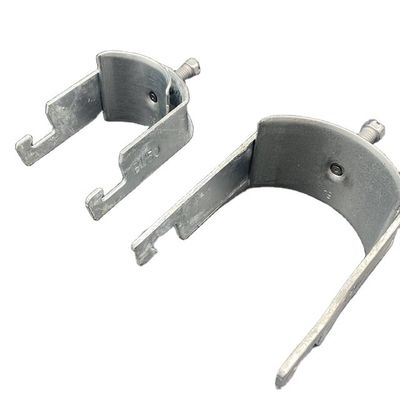 Clamparas de cable de instalación de tuberías de fábrica Clamparas de cable de apoyo de acero galvanizado