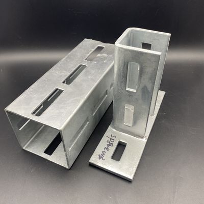 Sistema de soporte modular de acero con ranuras de canal cuadrado para la construcción