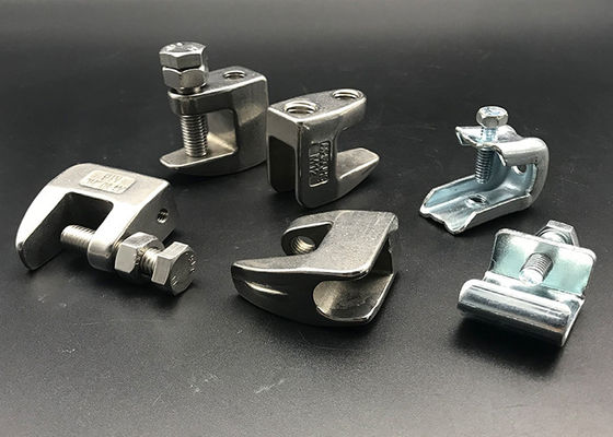 Construcción de tamaño personalizado de acero inoxidable Universal de apoyo de vigas abrazaderas