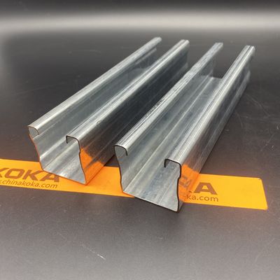 Canal C galvanizado eléctrico P2000 con endurecedor