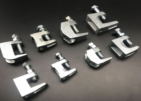 Clampada de viga de zinc galvanizado eléctrico de acabado personalizado
