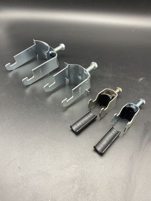 Venta caliente de tipo U acero galvanizado de una sola pieza de cable de apoyo abrazaderas