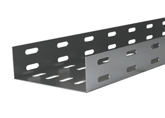 Material de construcción Acero galvanizado bandeja de cable perforado