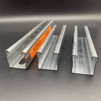 Material de construcción Q235 Canales de apoyo de costillas de alta resistencia