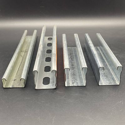 Fabrica de caliente por encargo sumergido galvanizado de resistencia Unistrut canal