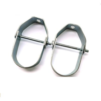 Clampada de soporte de tubería de acero galvanizado 2-1/2'