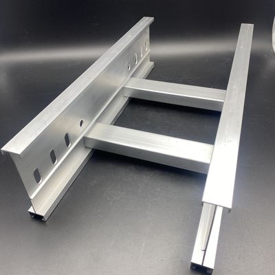 Puente de cableado recubierto en polvo Escalera de cableado de aluminio personalizada