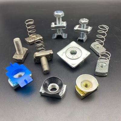 Tamaño personalizado Accesorios Unistrut Noche de resorte de ajuste