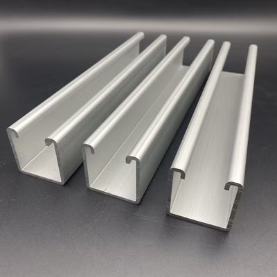 Canal en perfil C de aluminio 6065 de tamaño personalizado