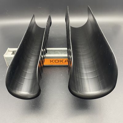 Silla de tubo de aislamiento de plástico negro Bronco