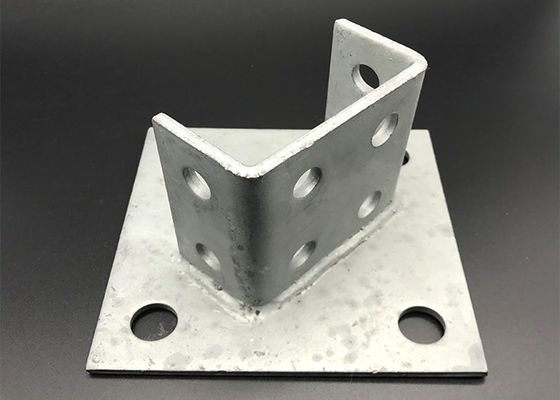 Soportes de base para postes con perfil en C de acero inoxidable
