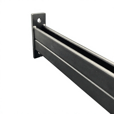 Customized Black Metal Steel Double Strut Cantilever Arm Brackets