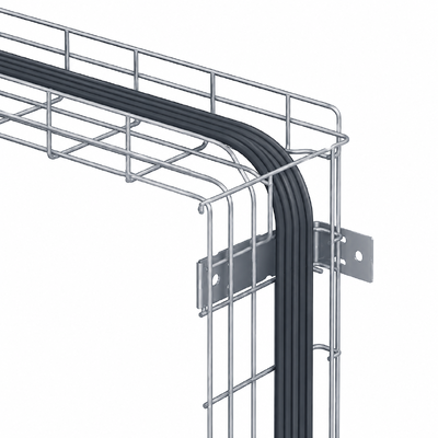 AI Center 300mm 500mm 700mm Electrical Zinc Wire Mesh Cable Tray