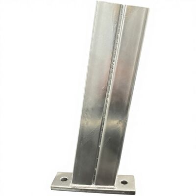Carbon Steel Stainless Steel Cantilever Arm Brackets with Electric Zinc HDG Powder Coating for Heavy Load Support