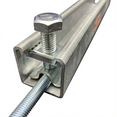 Carbon Steel M10 M12 Antiseismic Rod Stiffener for Strut Channel Seismic Bracing
