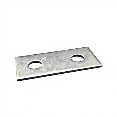 Zinc Plated Angle Flat Plate Strut Fitting Bracket 5-10mm Thickness Strut Channel Fitting for Structural Support