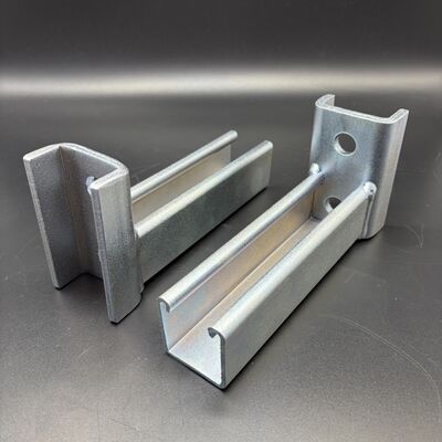 Custom Stamping Galvanized Steel Strut Bracket
