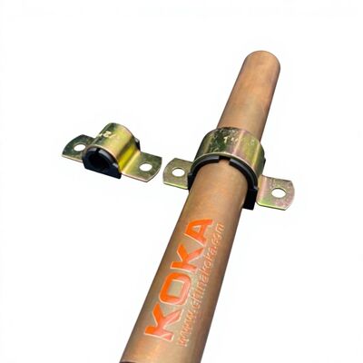1/2'' Electrical Two Hole Omega Cushion Clamp and Strut Clamp for HVAC Pipe Support