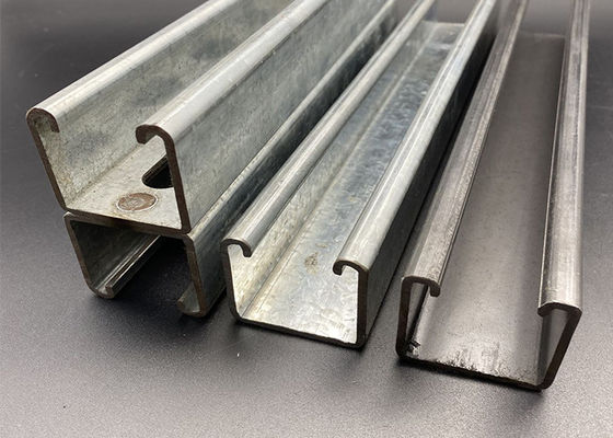 canal doble del puntal del canal del 1M Primed Steel Strut C para el sistema de HAVC