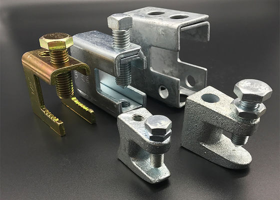 La abrazadera maleable de acero inoxidable U Unistrut del haz Ss304 acorcheta la colocación del canal