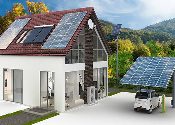 Tejado plano solar del montaje Sus304 que atormenta BIPV el panel ajustable de 25 grados