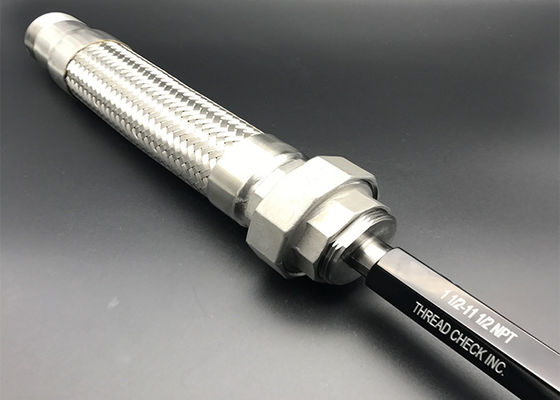 Manguera flexible común trenzada Sus304 del alambre del metal de 321 bramidos flexibles de los Ss