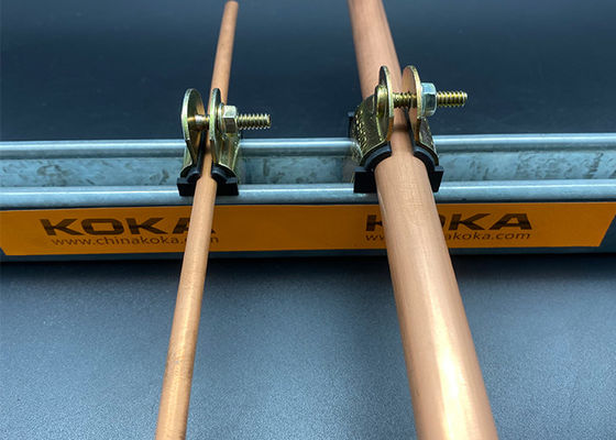 Abrazaderas de tubo del amortiguador de la TPE de Q235 SS galvanizadas para la HVAC