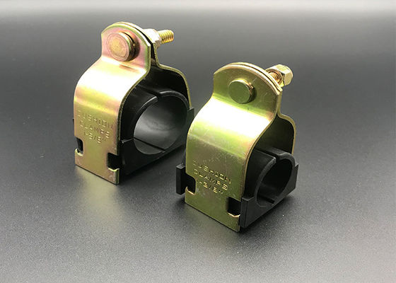 Clampada de cojín de canal de zinc unistrut eléctrico de 1/4 "