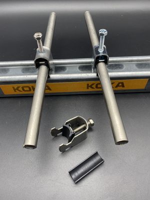 Clampas de cable para tubos de apoyo de 2 a 4' galvanizadas en caliente