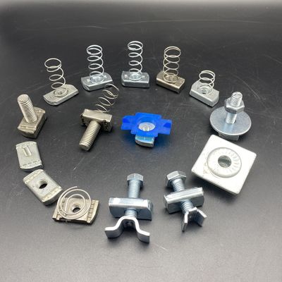 Accesorios de estribo m6 m12 Nueces de resorte de canal personalizadas