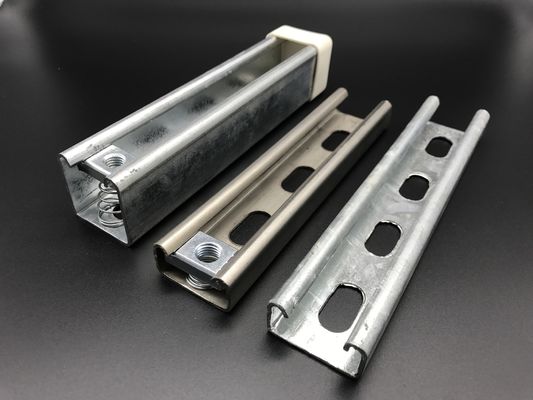 Fabricante Unistrut Canal 304 316 Estribo de canal de acero inoxidable