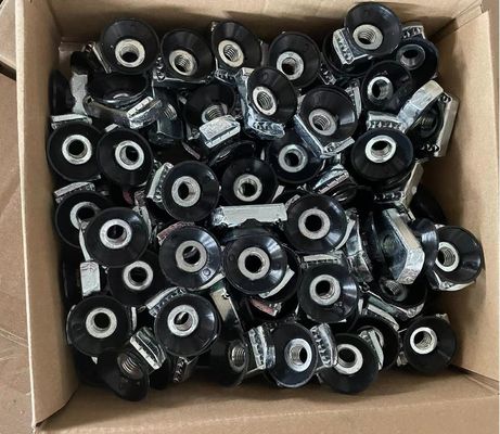 Fabricante Nuts de cono corto de unistrut blanco negro eléctrico