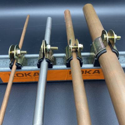 Acero inoxidable 304 3/4" 3/8" Unistrut montado abrazaderas