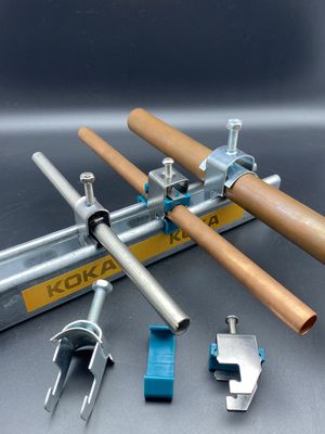 Fabricante Clampas de cable de unistrut recubridas con zinc de 3/4" y 3/8"