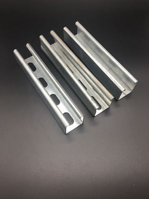 Construcción de ranuras sólidas de 3m 6m de costumbre Unistrut Canal Rail