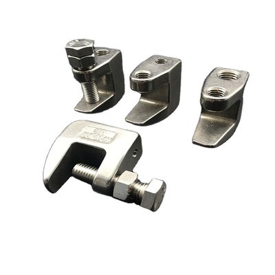 M6 m8 m10 ss304 ss316 abrazaderas de vigas de conducto