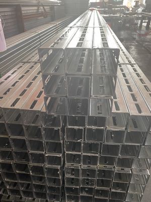 Material de construcción Metal Acero 100x100x3 mm Canal cuadrado