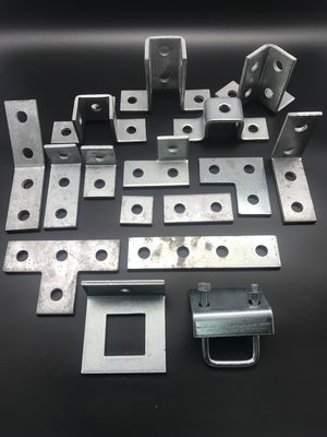 Base de postes de ajuste de canales con ranuras de hierro fundido