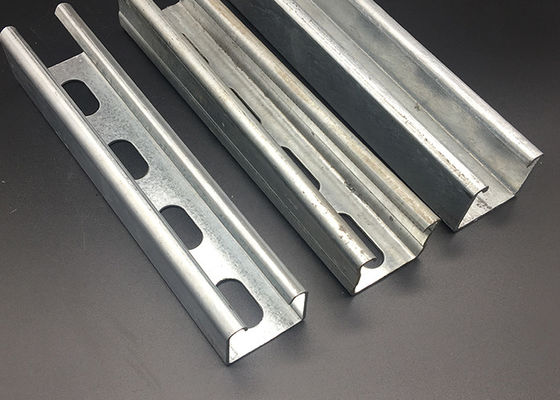Calentamiento galvanizado caliente 12gauge C perfil en frío formado canal de apoyo