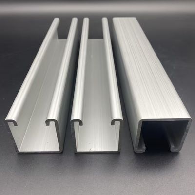 Profile de aluminio C para el sistema de montaje solar