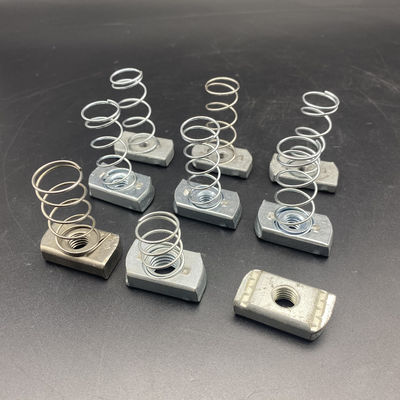 Accesorios para el soporte m8 m10 Nueces de resorte de canal