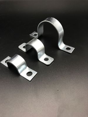 Clamparas de silla de montar de tamaño personalizado con chapa de zinc en forma de U