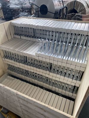 41x41 41x21 Canal de inserción de hormigón galvanizado por inmersión en caliente