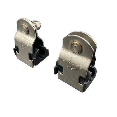 Acero inoxidable 306 Clamps de cojín de tubos de apoyo de tamaño personalizado