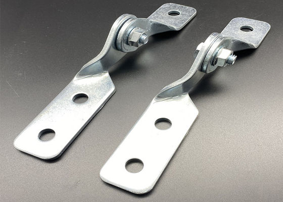 Accesorios de apoyo de bisagra sísmica de metal eléctrico de 4 agujeros personalizados