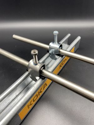 Clamparas de cable de ajuste de tubos de apoyo de tamaño personalizado