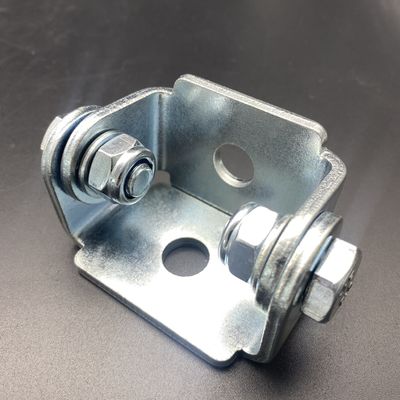 Clampada ajustable con soporte de zinc eléctrico