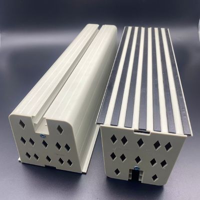 Brackets de montaje del aire acondicionado antisismico de plástico blanco